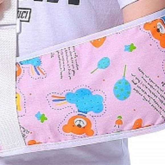 Ledhlth Kids Arm Sling for Girls Pink Bear Kids Size L - Picture 2 of 2